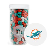 M&M'S NFL Miami Dolphins Milk Chocolate Gift Jar, 12.7 oz