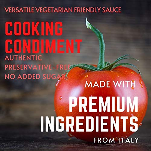 Arroyo Kitchen Midnight Spice Sauce, Made in Italy, Oil Blend of Sundried Tomato, Garlic & Italian Spices, All Natural, Preservative Free, Clean