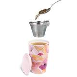 Tea Forte Earl Grey Premium Loose Leaf Caffeinated Black Tea Blend Canister, Makes 35-50 Cups