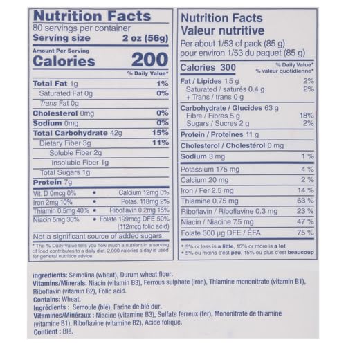 Barilla Spaghetti Pasta, 160 Ounce (1000354005)