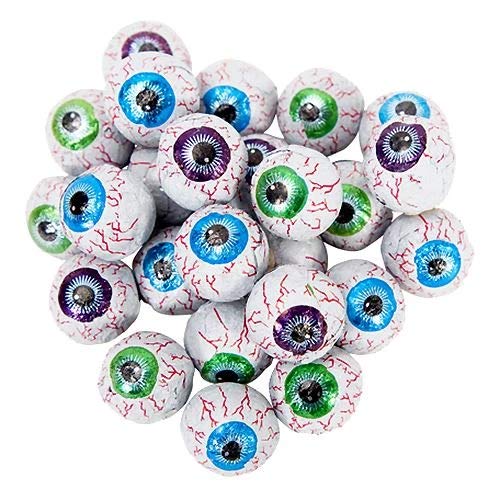 Palmer Milk Chocolate Individually Wrapped Halloween Candy Pieces, Making Candy Fun Since 1948 (4.5oz) (1 Count, Googly Eyes)