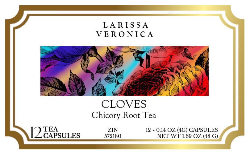 Cloves Chicory Root Tea (Single Serve K-Cup Pods) (12 pods, ZIN: 572180) - 3 Pack