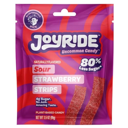 Joyride Sweets Candy Joyride Sour Candy Strips - 3.5oz-Gummy Candy,