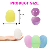 Fillable Easter Eggs 1000-Pack, Pastel Colorful Bright Plastic Easter Eggs with Hinge, Perfect For Easter Egg Hunt, Surprise Egg, Easter Hunt