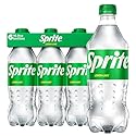 Sprite Lemon-Lime Caffeine Free Soda Soft Drink Bottles, 16.9 fl oz, 6 Pack