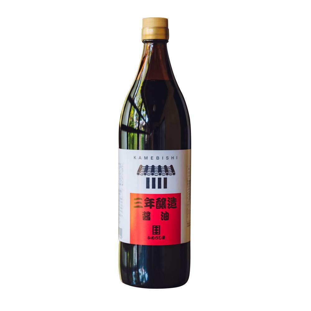 KameBishi three years brewed soy sauce 900ml [Parallel import]