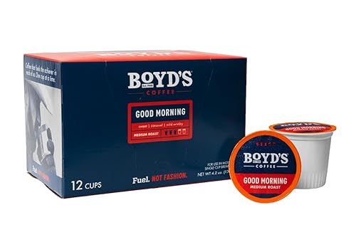 Boyd's Good Morning Coffee - Medium Roast - Single Cup (24 Count)