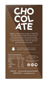 Nespresso Original Line Compatible Capsules Hot Chocolate Hot Cocoa Pods - Smooth & Creamy - 30 Pod Package
