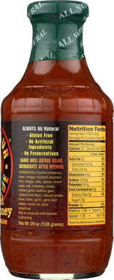Dinosaur Bar-B-Que Roasted Garlic Honey BBQ Sauce - 19 oz
