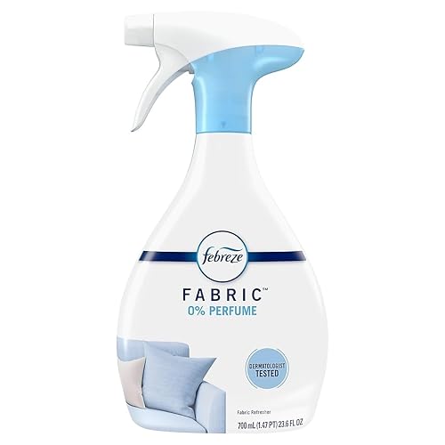 Febreze FABRIC Refresher, Zero Perfume, 23.6 oz Spray Bottle