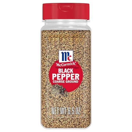 McCormick Coarse Ground Black Pepper, 6.5 oz