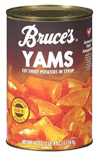 Bruce's Yams Cut Sweet Potatoes in Syrup, 40 Oz