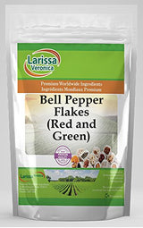 Bell Pepper Flakes (Red and Green) (16 oz, ZIN: 526031) - 2 Pack