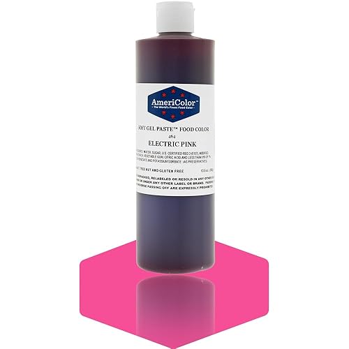Americolor Food Color Electric Pink 13.5 Oz