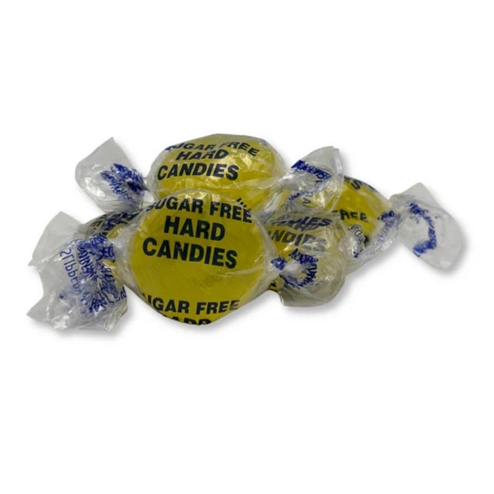 Sugar Free Lemon Hard Candy, Citrus Flavored Individually Wrapped Candy - 25 lb (Approx. 2,250 pieces)