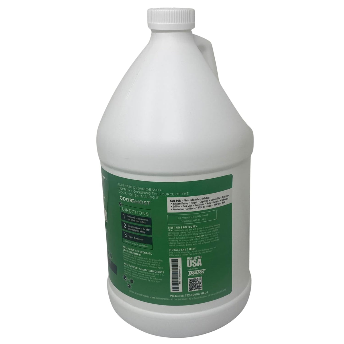 Multi-Surface Odor Eliminator - Odor Ghost - Eliminates Organic Based Odors - Resilient Flooring, Carpet, Tile, Grout, Countertops, Subfloor