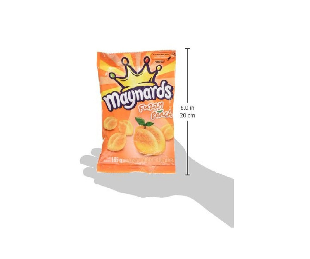 Maynards Fuzzy Peach Candy, 185g, 2ct, Imported from Canada}