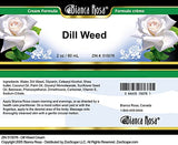 Bianca Rosa Dill Weed Cream (2 oz, ZIN: 515076) - 3 Pack