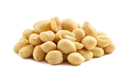 Blanched Peanuts in Bulk, 10lb Case - Raw Blanched Peanuts Bulk, Product of California