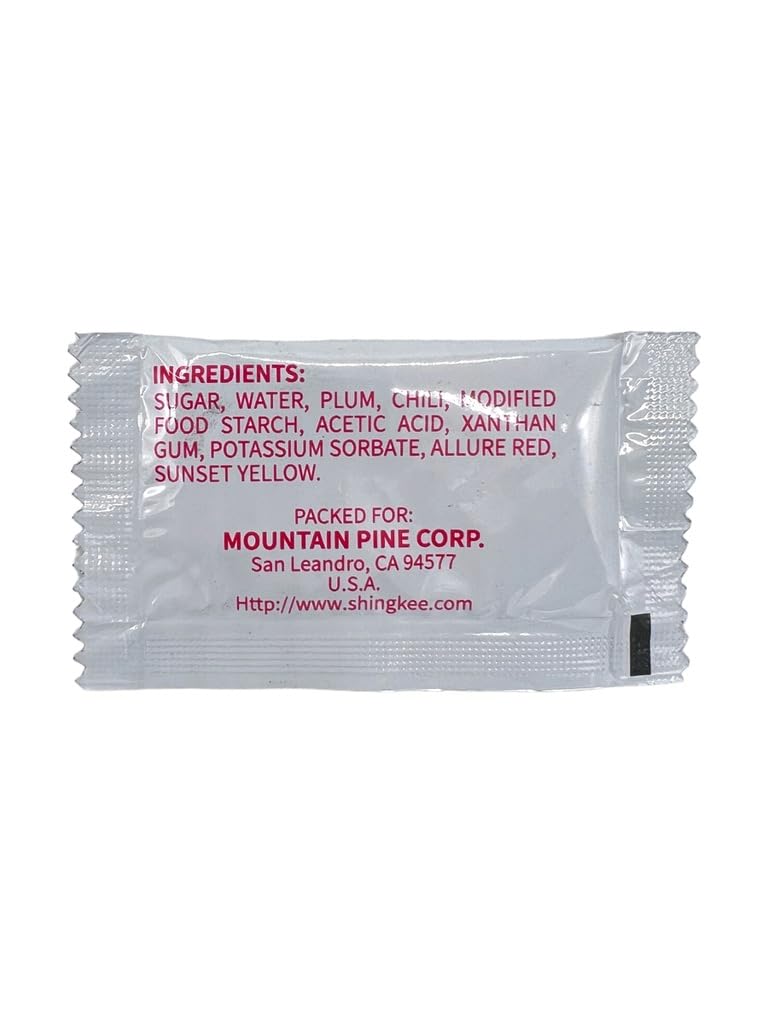 Shing Kee Hoisin Sauce Packet - 300 Count in each case, 9 grams in each packet