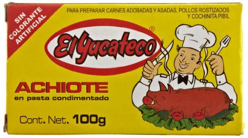 El Yucateco Paste Achiote, 3.5 oz