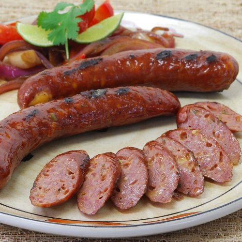 Smoked Wild Boar Cheddar Jalapenowurst - 5 x 1 lb pack - 4 links