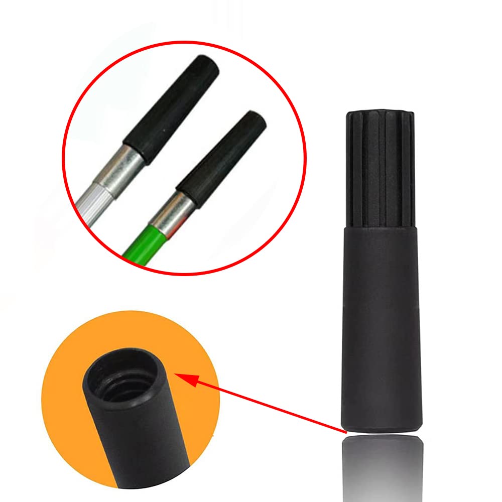 RYFCRRZ Squeegee Adapter - Squeegee Pole Adapter - Window Squeegee Adaptor - Change The Threaded Tip to A Standard Friction Taper Fit - 3pc