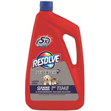 Resolve Pet Carpet Steam Cleaner Solution, 288 fl oz (6 Bottles x 48 oz), 2X Concentrate (Pack of 5)
