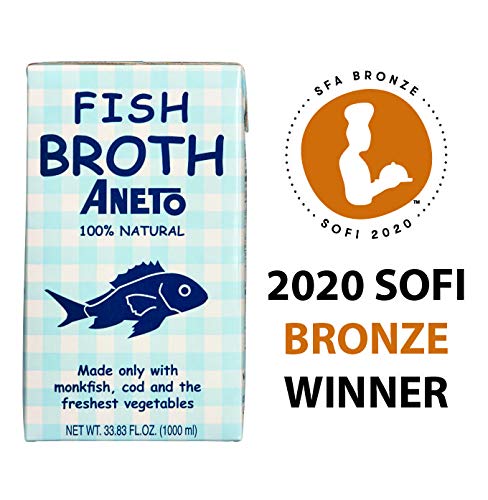 Aneto 100% Natural Fish Broth (3 Pack)
