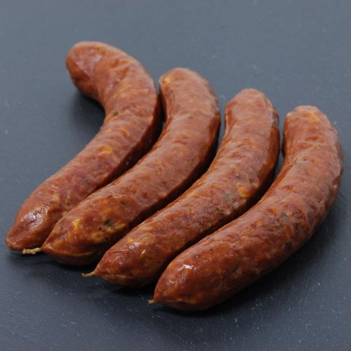 Smoked Wild Boar Cheddar Jalapenowurst - 5 x 1 lb pack - 4 links