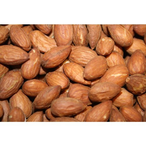 Almonds Roasted and Unsalted, 10 Lbs by Bayside Candy