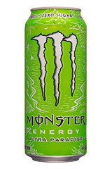 Monster Energy Ultra Zero Sugar Energy Drinks 16 ounce cans (Ultra Paradise, 6 Cans)