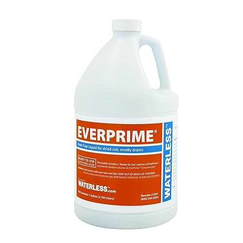 Waterless 1501 Floor Drain Sealing Liquid, 1 gallon
