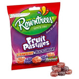 Rowntrees Red and Black Fruit Pastilles Bag 143g