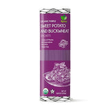 Big Green Organic Food- Organic Purple Yam + Buckwheat Spaghetti, Premium Ube, Gluten-Free, Vegan (6 Pack)