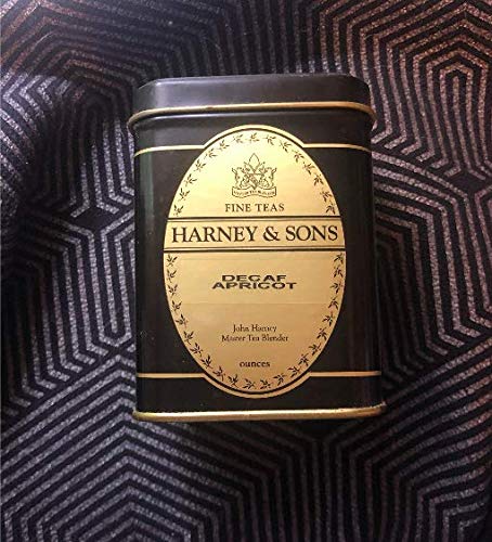 Harney and Sons Decaf Apricot 4 ounce Tin