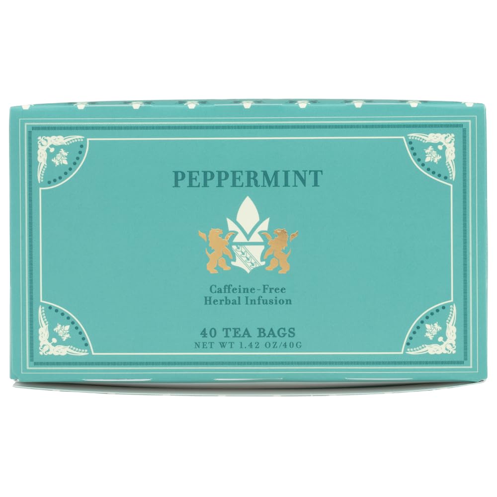 Harney & Sons Peppermint Tea, 40 Tea Bag Box