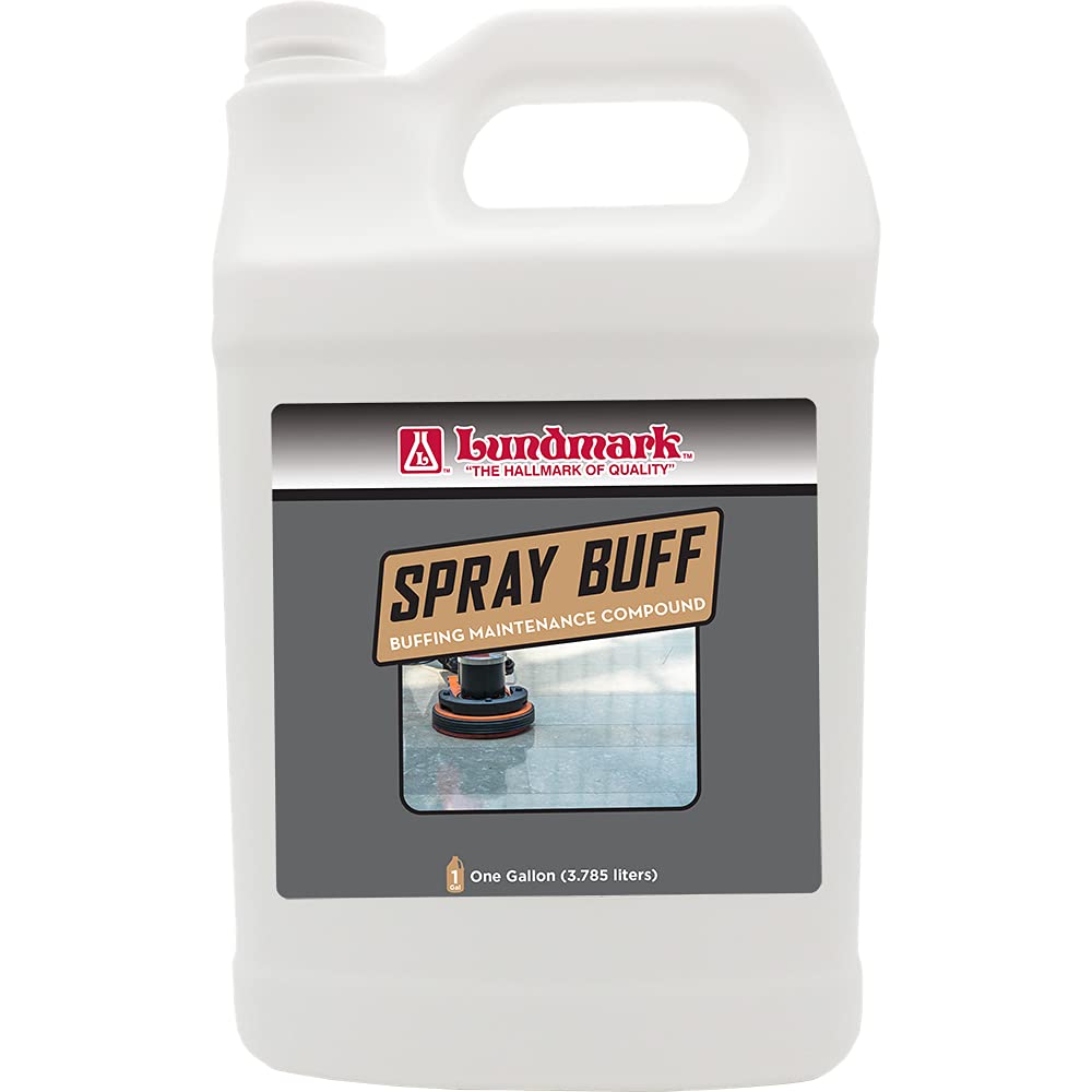 Lundmark Floor Maintainence Spray Buff Compound, 1-Gallon, 3267G01-4