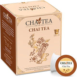 Cha4TEA 36-Count Chai Black Tea Pods Compatible with Keurig K-Cup Brewers
