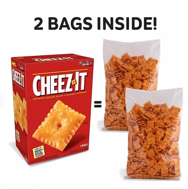 Sunshine Cheez-It Crackers, Original, 48 Oz Box