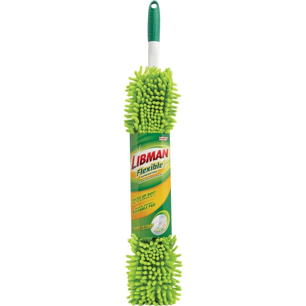Libman Flexible Microfiber Dusting Wand, 18 by 3"