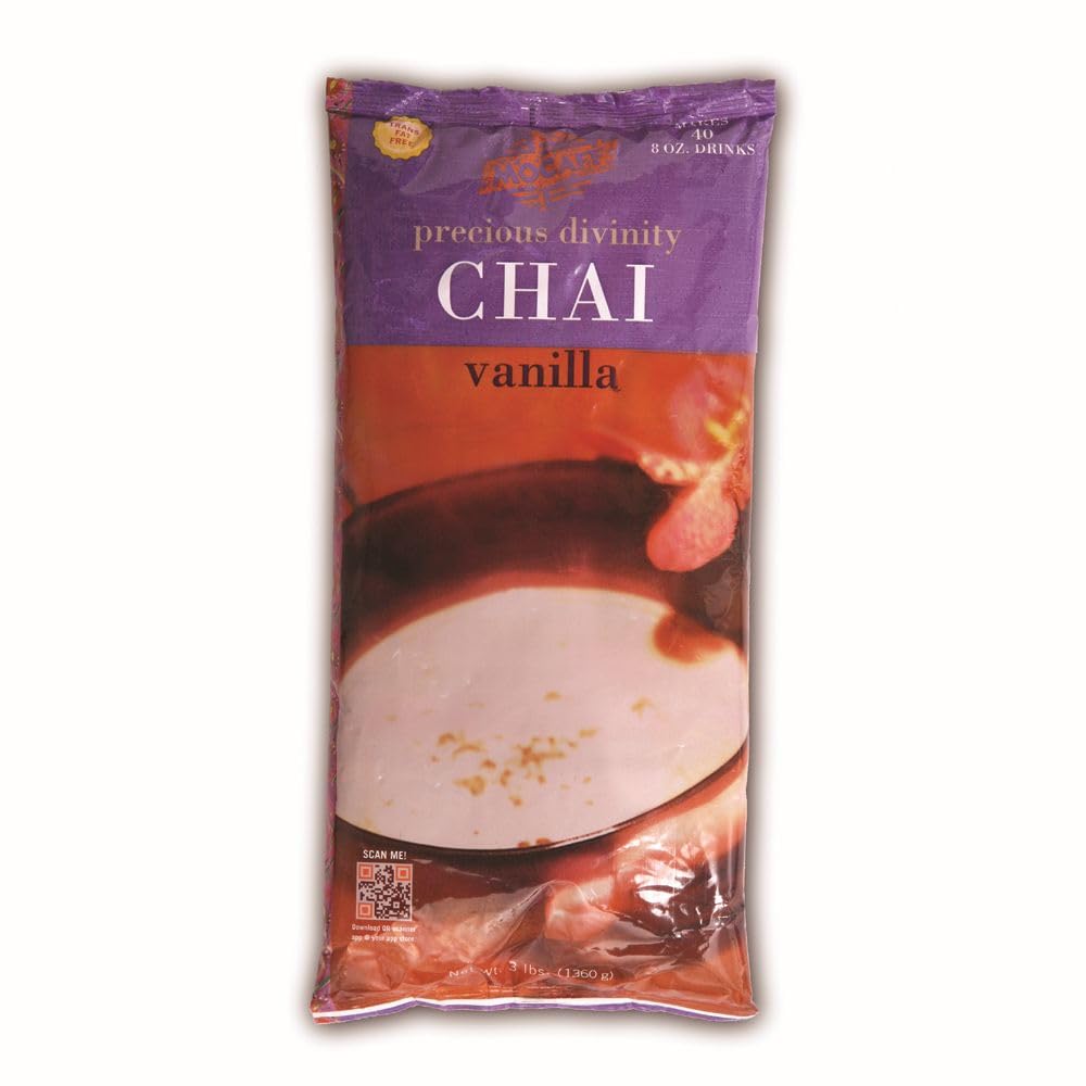 Mocafe Precious Divinity Vanilla Chai Latte, 3 Pound -- 4 per case.