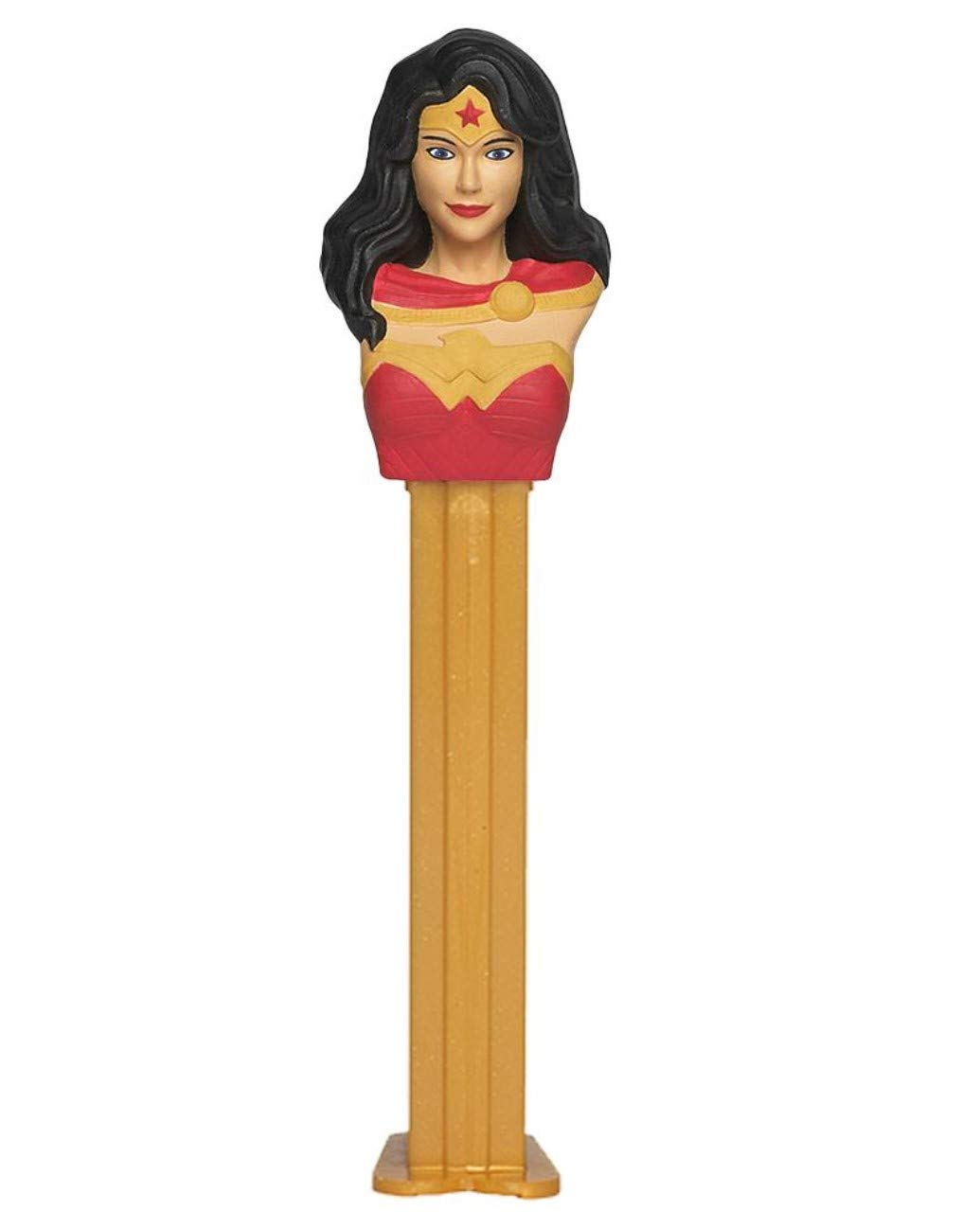 Pez Wonder Woman Candy Dispenser - Wonder Woman Pez Dispenser with Candy Refills | Wonder Woman Party Favors, Grab Bags