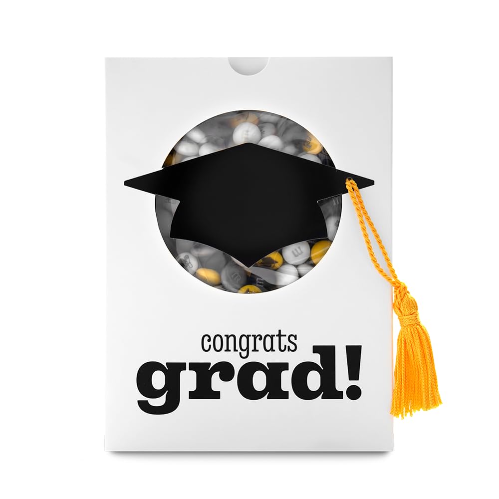 M&M'S Graduation Milk Chocolate Candy, 1 lb Gift Box