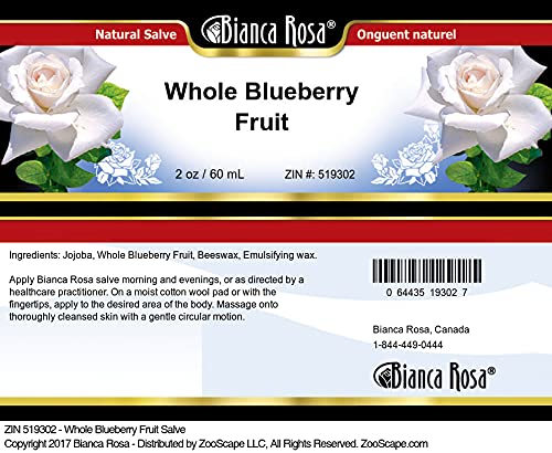 Bianca Rosa Whole Blueberry Fruit Salve (2 oz, ZIN: 519302)