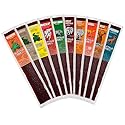Buffalo Bob's Exotic Jerky (10-Pack), 10 Flavor Variety Pack of Snack Sticks, Wild Game Beef Gifts for Men