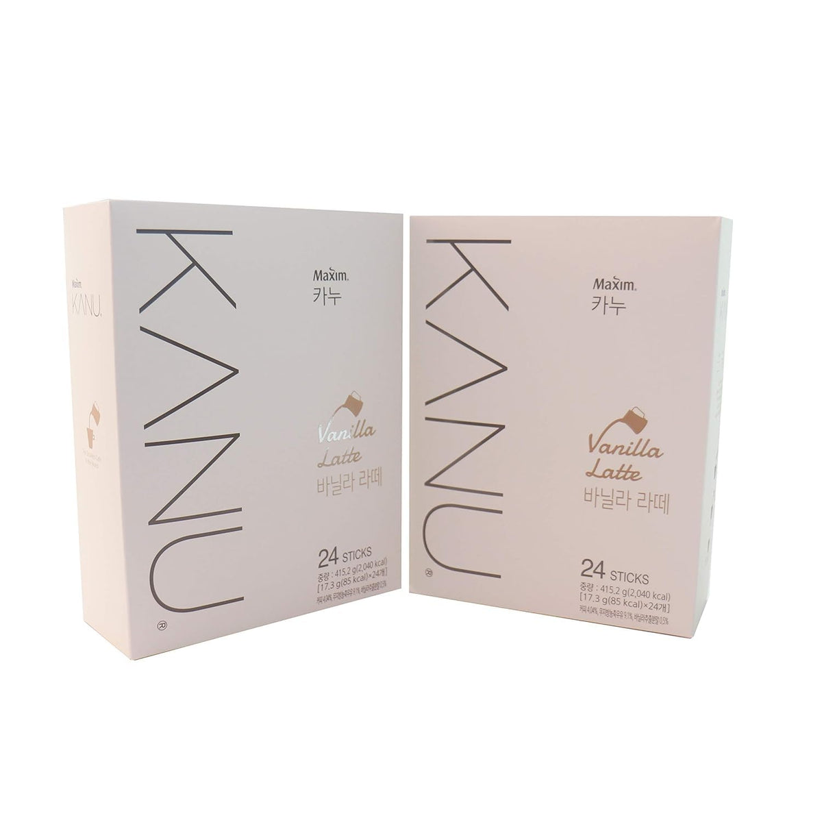 Maxim KANU Vanilla Latte 48 Sticks (Pack of 2)