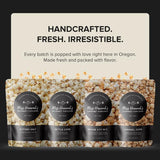 Miss Hannah's Gourmet Sea Salted Brûlée Popcorn - Sweet & Salty Caramelized Crunch with a Crème Brûlée Twist | Gourmet Popcorn Snack | Gluten-Free