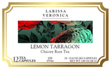 Lemon Tarragon Chicory Root Tea (Single Serve K-Cup Pods) (12 pods, ZIN: 577124) - 3 Pack