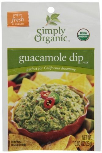 Simply Organic Dip Mix Guacamole Org